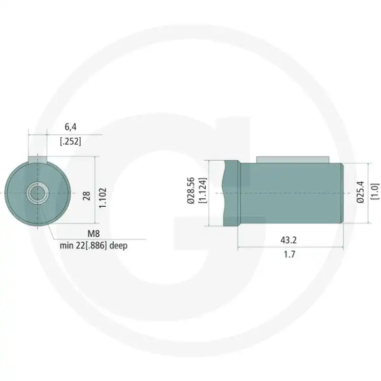 M+S-MR200COU-MR-200cc-Silnik-hydrauliczny-D=25,4mm-G-1-2-3