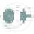 M+S-MPF-160-Silnik-hydrauliczny-D=32mm-3