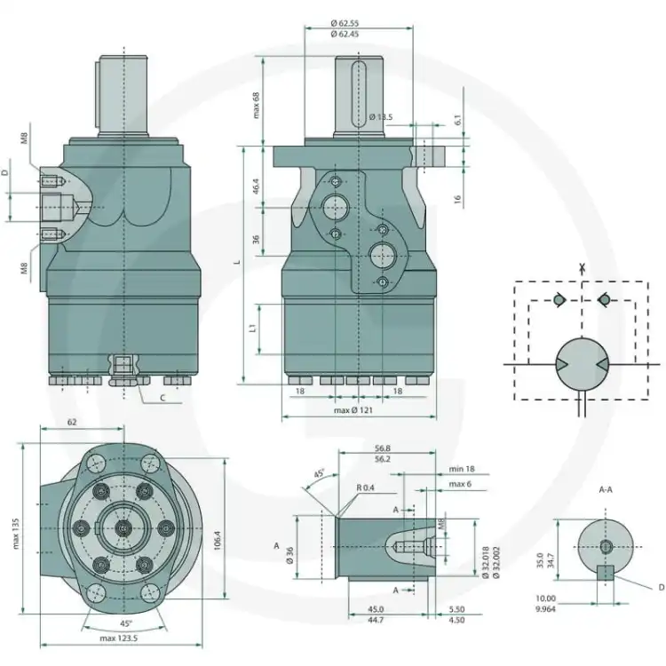 WHITE-151H1005-OMH-400-Silnik-hydrauliczny-2