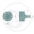 M+S-MM12,-5C-MM-12cc-Silnik-hydrauliczny-D=16mm-3-8''-End-ports-5