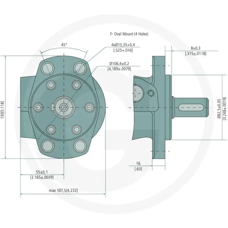 M+S-MRF-160-Silnik-hydrauliczny-D=32mm-2