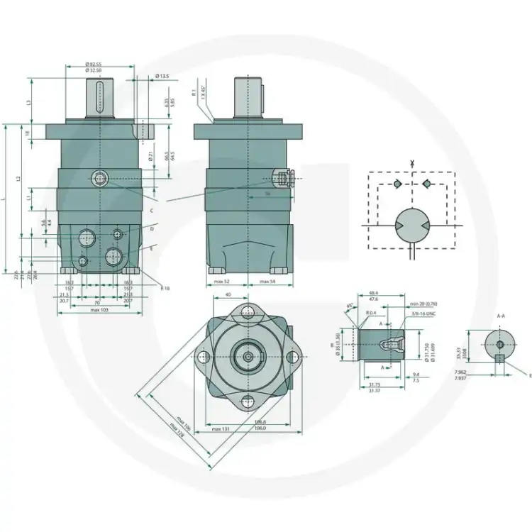 WHITE-151F2205-OMS-250-Silnik-hydrauliczny-2