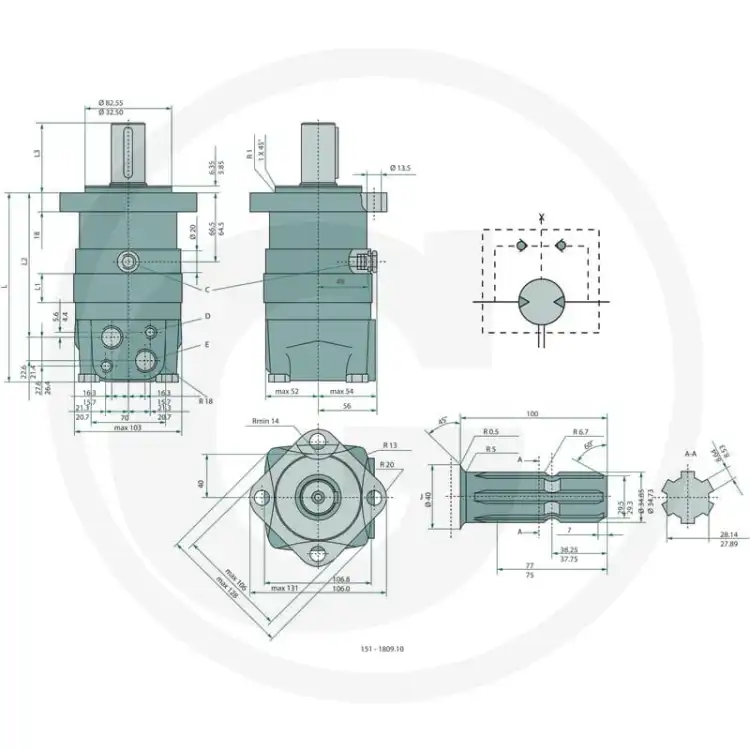 WHITE-151F0565-OMS-250-Silnik-hydrauliczny-2
