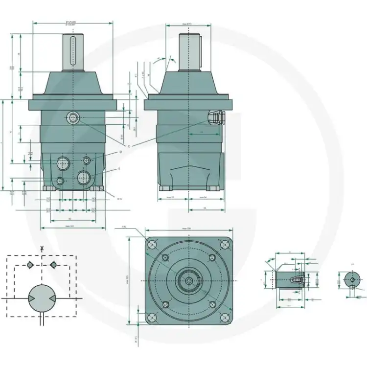 WHITE-151F0610-OMSW-400-Silnik-hydrauliczny-2