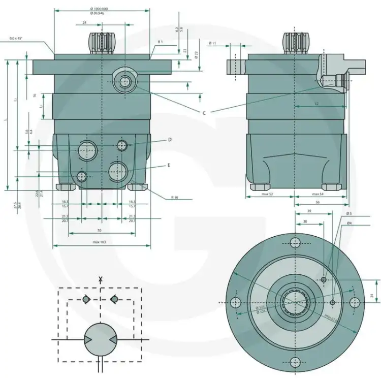 WHITE-151F0539-OMSS-200-Silnik-hydrauliczny-5