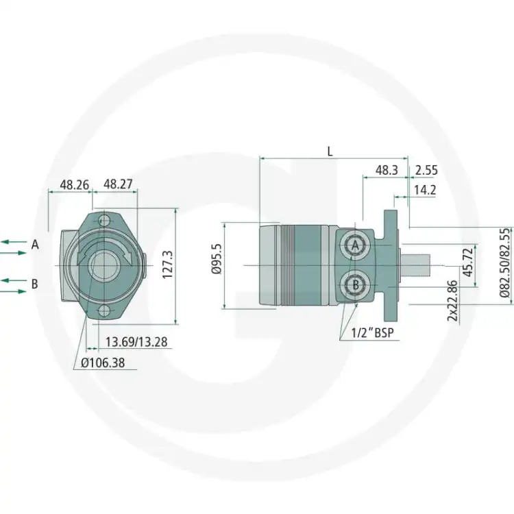 Parker-TE0050CW260AAAB-Silnik-hydrauliczny-orbitalny-2