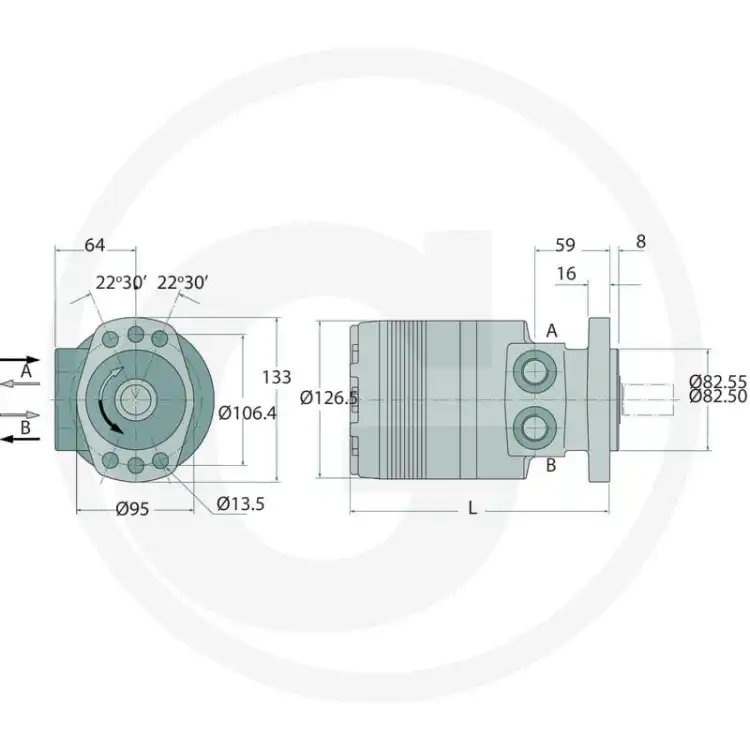 Parker-TG0140EW460AAAB-Silnik-hydrauliczny-orbitalny-2