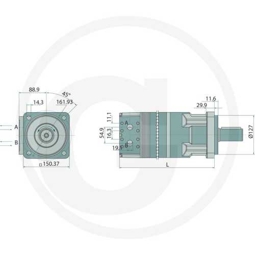 Parker-TK0400K4640AAAB-Silnik-hydrauliczny-orbitalny