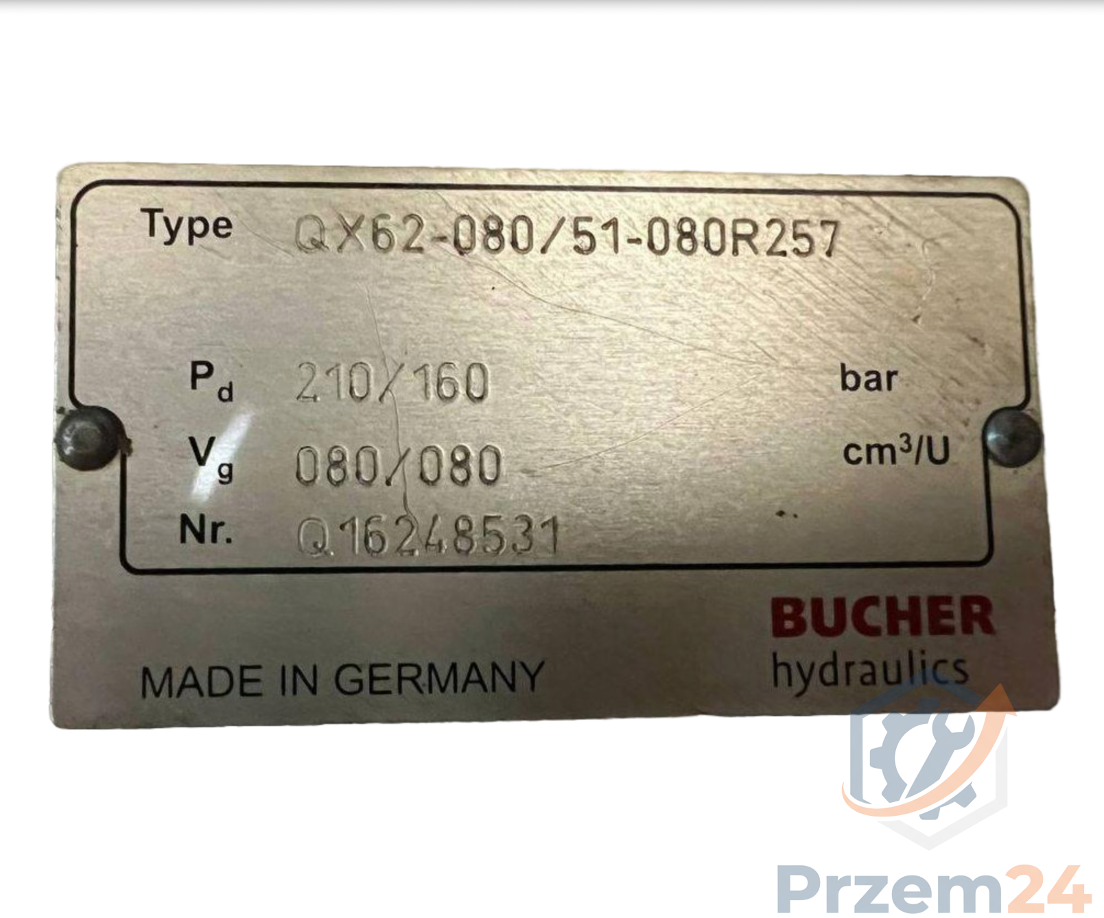 Bucher-hydraulics-QX62-080-51-080R257-Pompa-hydrauliczna