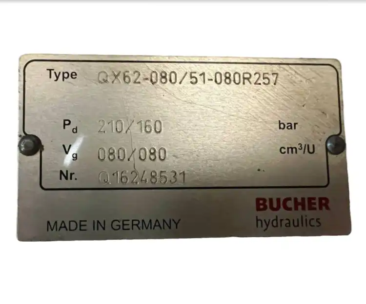Bucher-hydraulics-QX62-080-51-080R257-Pompa-hydrauliczna