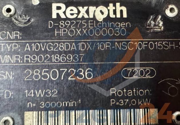 Rexroth-A10VG28DA1DX-10R-NSC10F015SH-S-R902186937-Pompa-hydrauliczna
