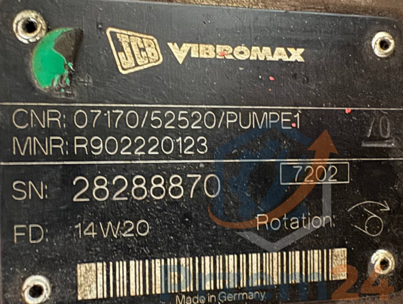 Rexroth-A10VG28HW1-10R-NSC10K013E3-S-R902220123-R902220124-(JCB-Vibromax-07170-52520-BOSCH-051052507