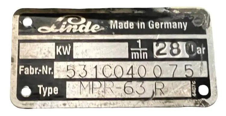 Linde-MPR-63R-MPR63R-Pompa-hydrauliczna