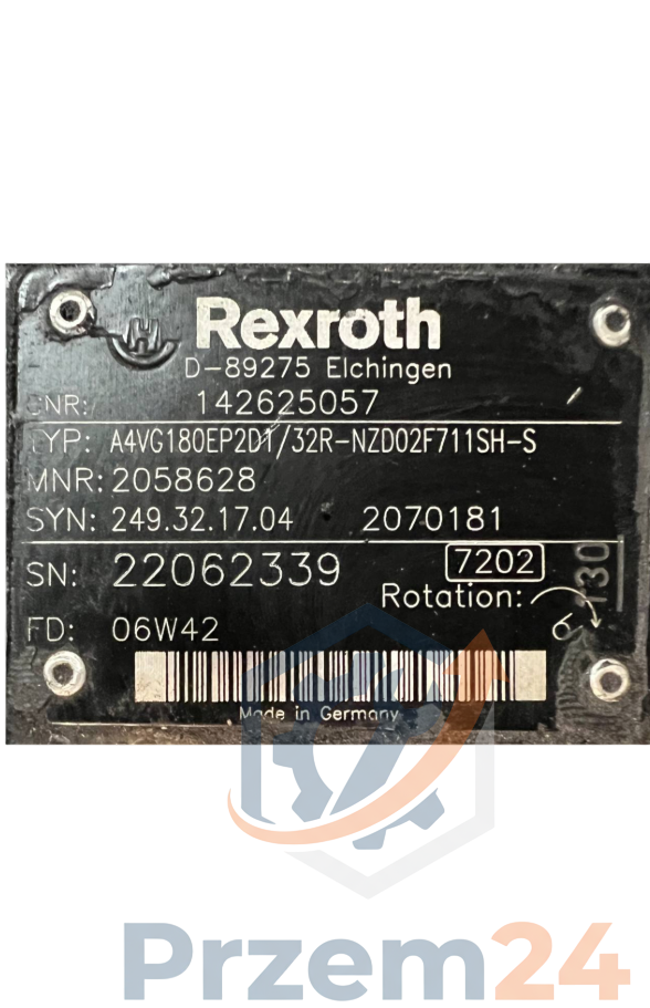 Rexroth-A4VG180EP2D1-32R-NZD02F711SH-S-(R902058628)-Pompa-hydrauliczna-do-TEREX