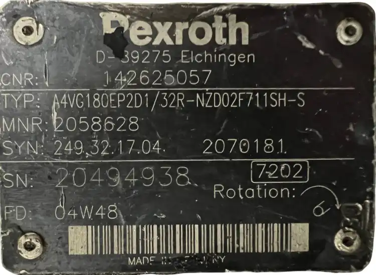 Rexroth-A4VG180EP2D1-32R-NZD02F711SH-S-(R902058628)-Pompa-hydrauliczna-do-TEREX