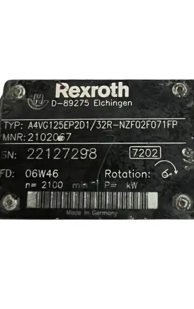 Rexroth-A4VG125EP2D1-32R-NZF02F071FP-(R902102067)-Pompa-hydrauliczna