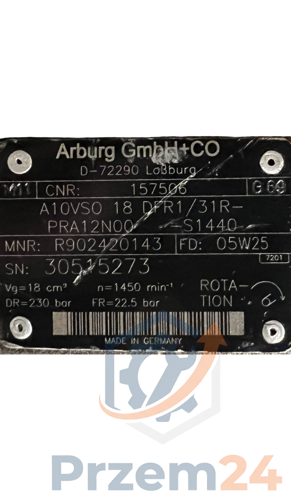 Arburg-A-A10VSO-18-DFR1-31R-PRA12N00-S1440-(R902420143)-Pompa-hydrauliczna
