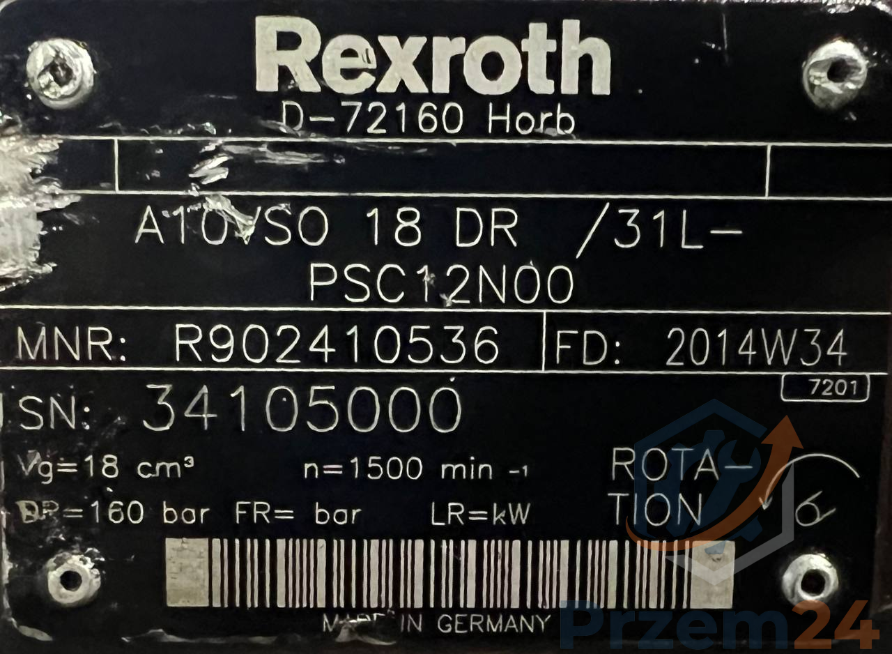 Rexroth-A10VSO-18-DR-31L-PSC12N00-(R902410536)-Pompa-hydrauliczna