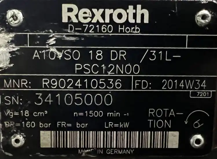 Rexroth-A10VSO-18-DR-31L-PSC12N00-(R902410536)-Pompa-hydrauliczna