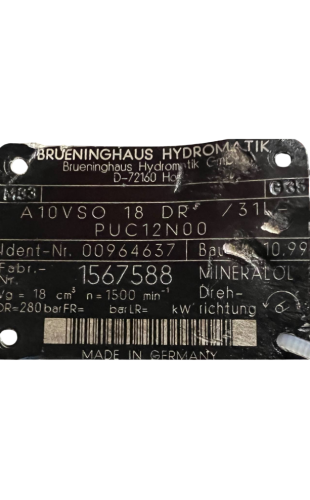 Brueninghaus-A10VSO-18-DR-31L-PUC12N00-(00964637)-Pompa-hydrauliczna