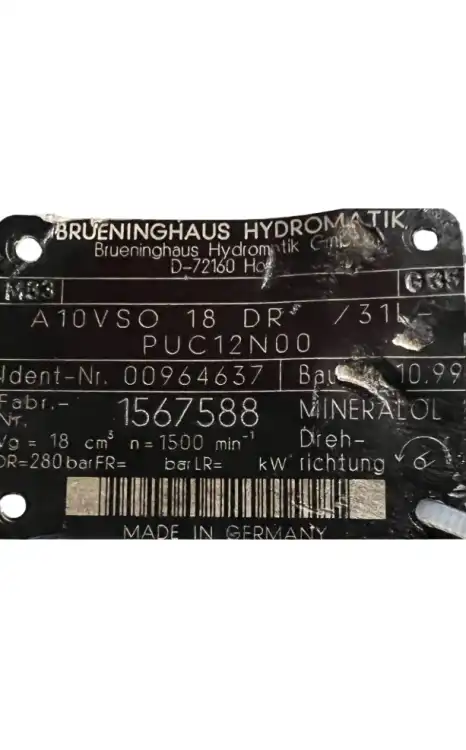 Brueninghaus-A10VSO-18-DR-31L-PUC12N00-(00964637)-Pompa-hydrauliczna