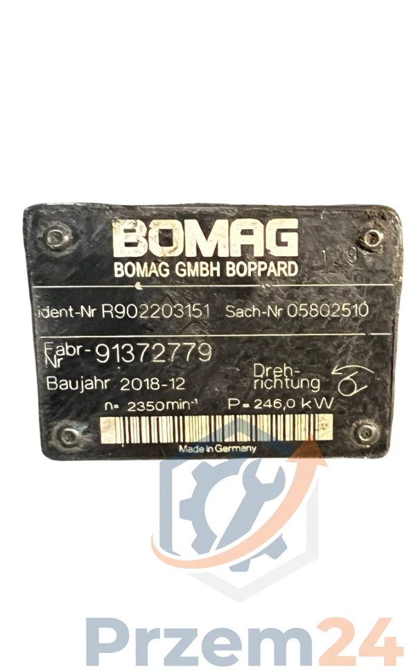 Rexroth-A4VG71DA2DT2-32L-NZF13K071EH-S-(BOMAG-05802510)-Pompa-hydrauliczna