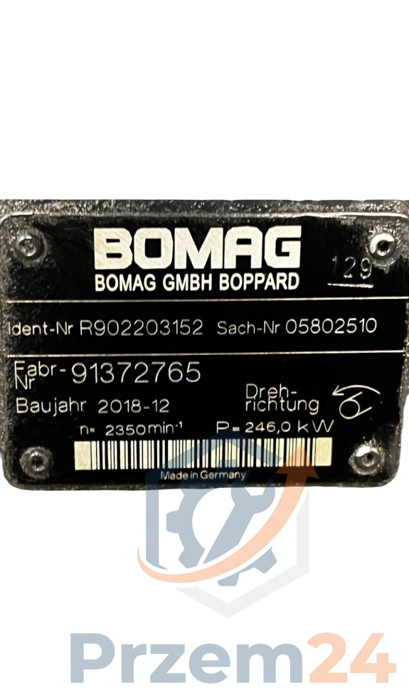 Rexroth-A4VG71DGDT1-32L-XSF13K021E-S-(BOMAG-05802510)-Pompa-hydrauliczna