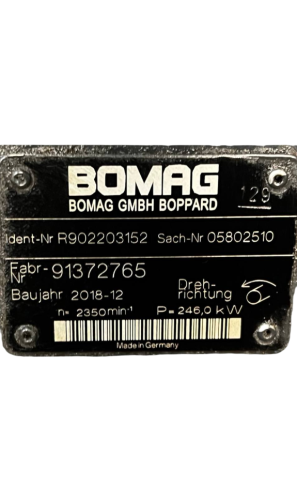 Rexroth-A4VG71DGDT1-32L-XSF13K021E-S-(BOMAG-05802510)-Pompa-hydrauliczna