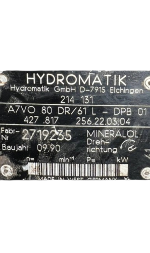 Rexroth-A7VO-80-DR-61L-DPB-01-(Hydromatik-256.22.03.04)-Pompa-hydrauliczna