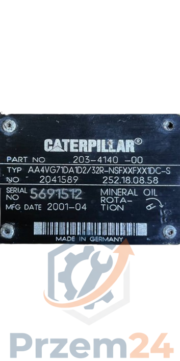 Caterpillar-203-4140-(Rexroth-R902041589)-Pompa-hydrauliczna-do-Caterpillar