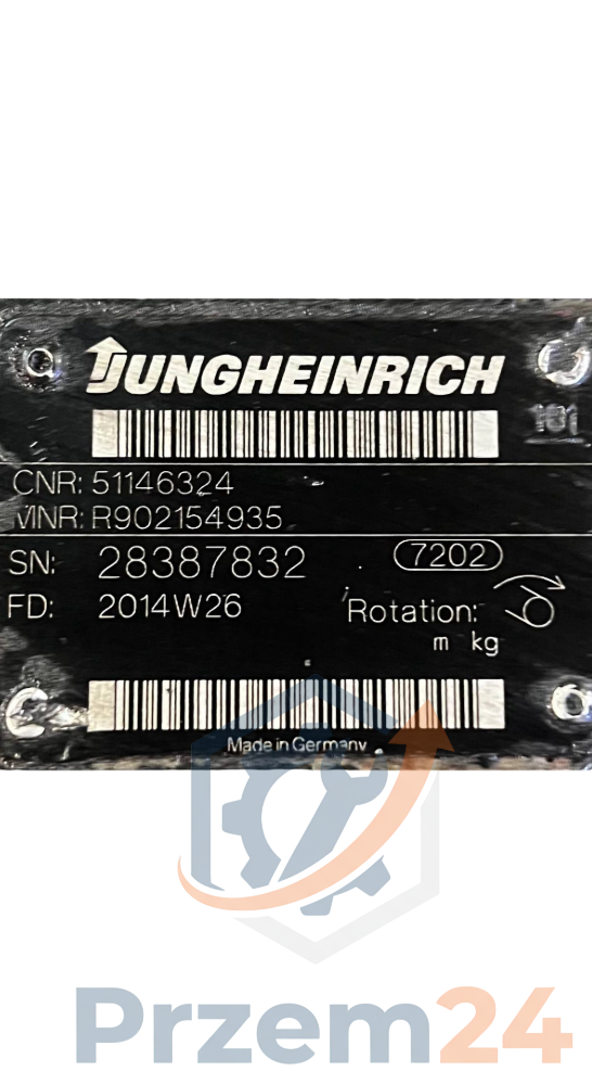 Jungheinrich-R902154935-(Parker-7029520011)-Pompa-hydrauliczna-JUNGHEINRICH
