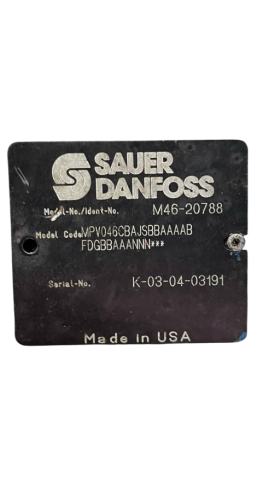 Sauer-Danfoss-MPV046CBAJSBBAAAABFDGBBAAANNN-(М46-20788)-Pompa-hydrauliczna