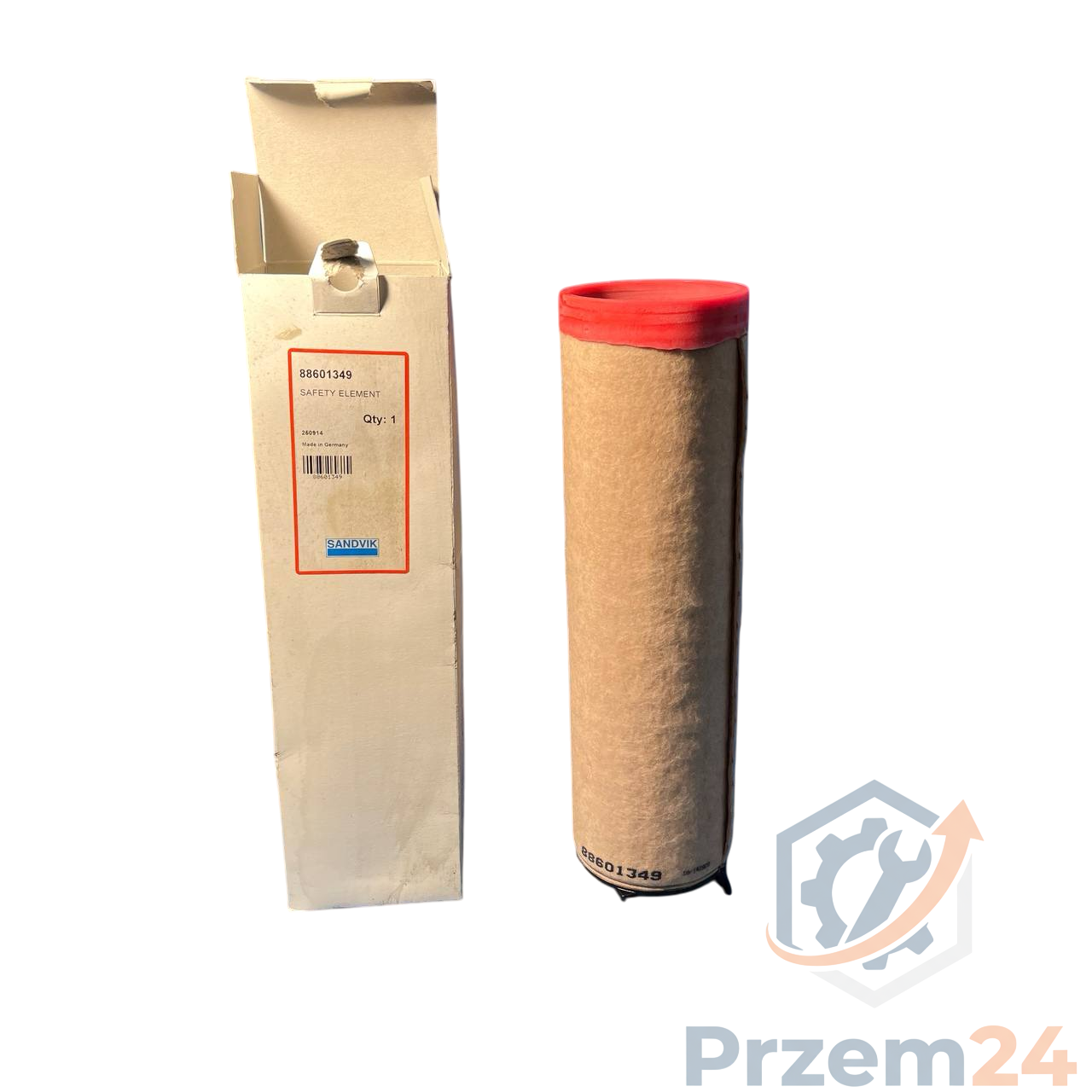 Sandvik-88601349-(886-013-49)-Filtr-powietrza,-element-bezpieczeństwa