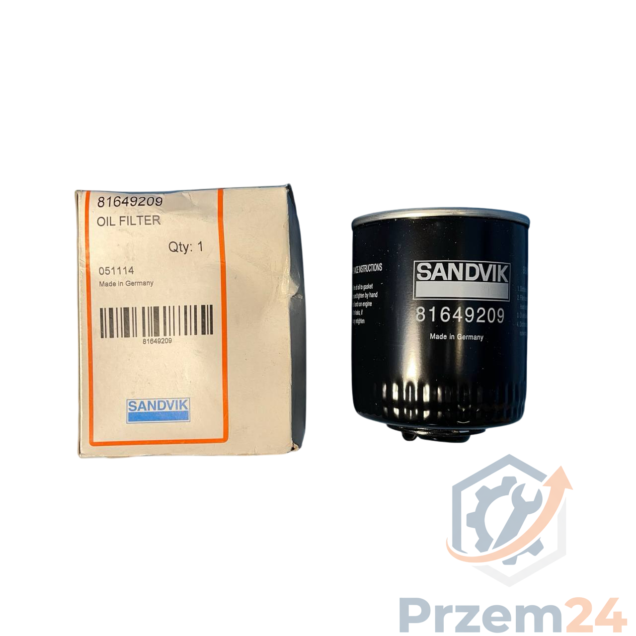 Sandvik-81649209-(Sandvik-816-492-09)-Filtr-oleju