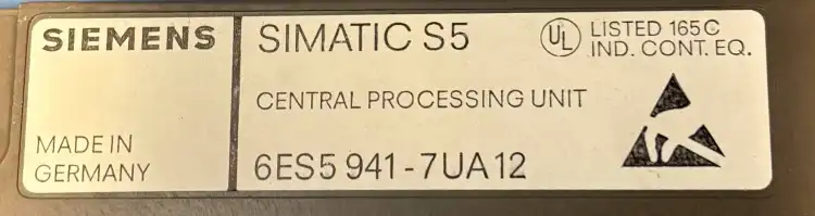 Siemens-SIMATIC-S5-6ES5-941-7UA12-6ES59417UA12-Sterownik-5
