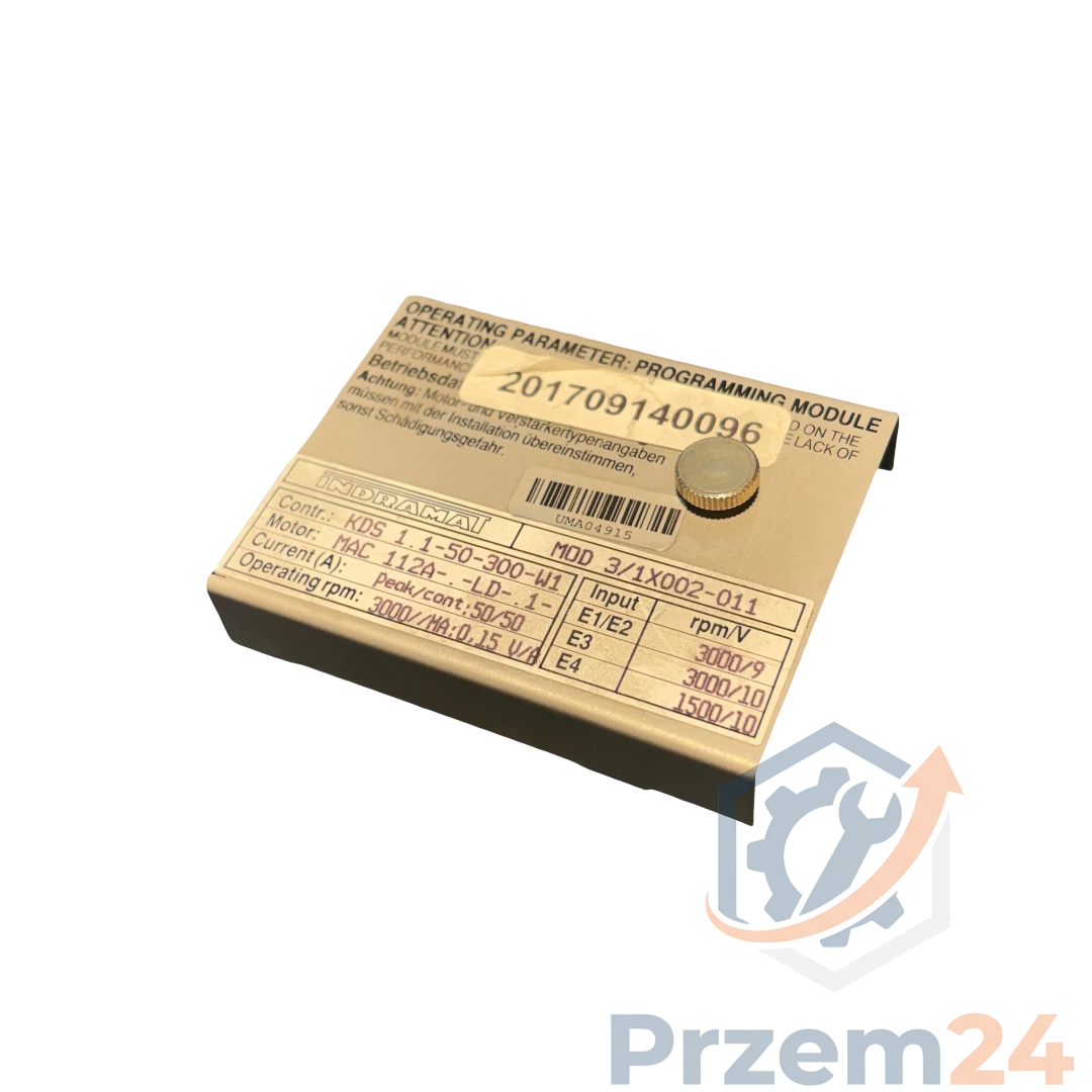 Indramat-MOD-3-1X002-011-KDS-1.1-50-300-W1-Moduł-Programujący