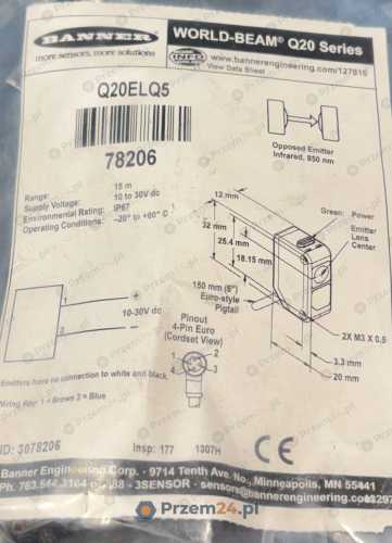 Banner-Engineering-Q20ELQ5-Czujnik-fotoelektryczny-10-30V-dc-2