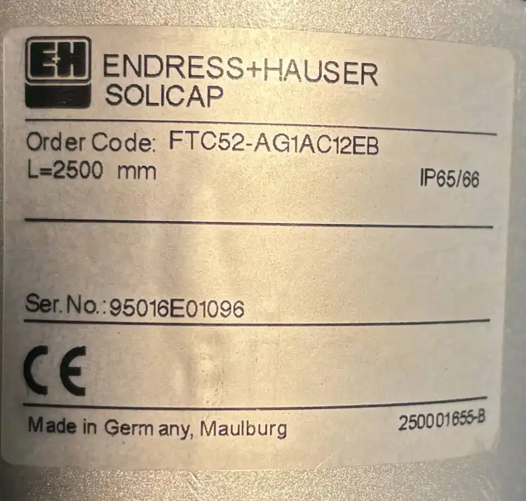Endress+Hauser-Solicap-FTC52-AG1AC12EB-52010290-Czujnik-poziomu-3