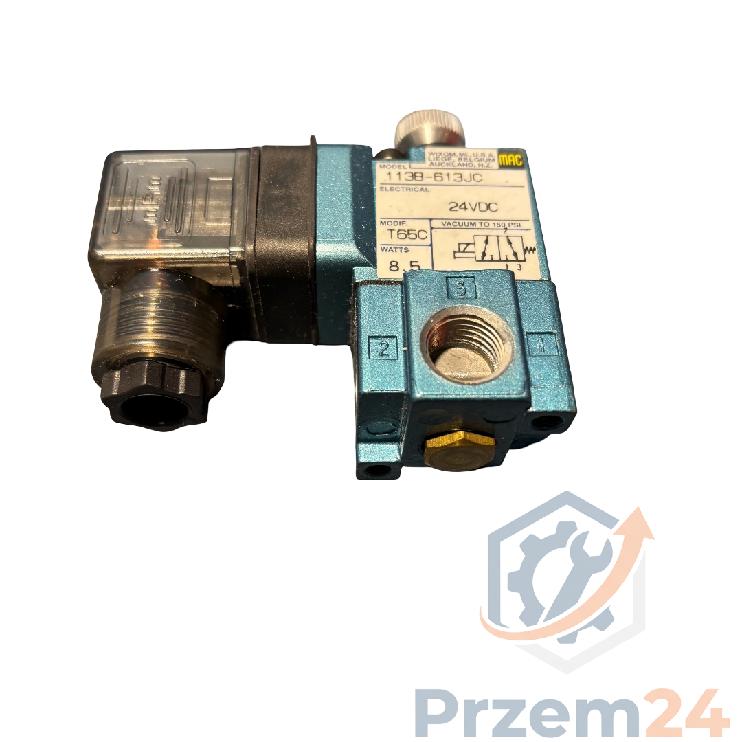 MAC-Valves-113B-613JC-Elektrozawór-pneumatyczny-24VDC-8.5W-150-PSI
