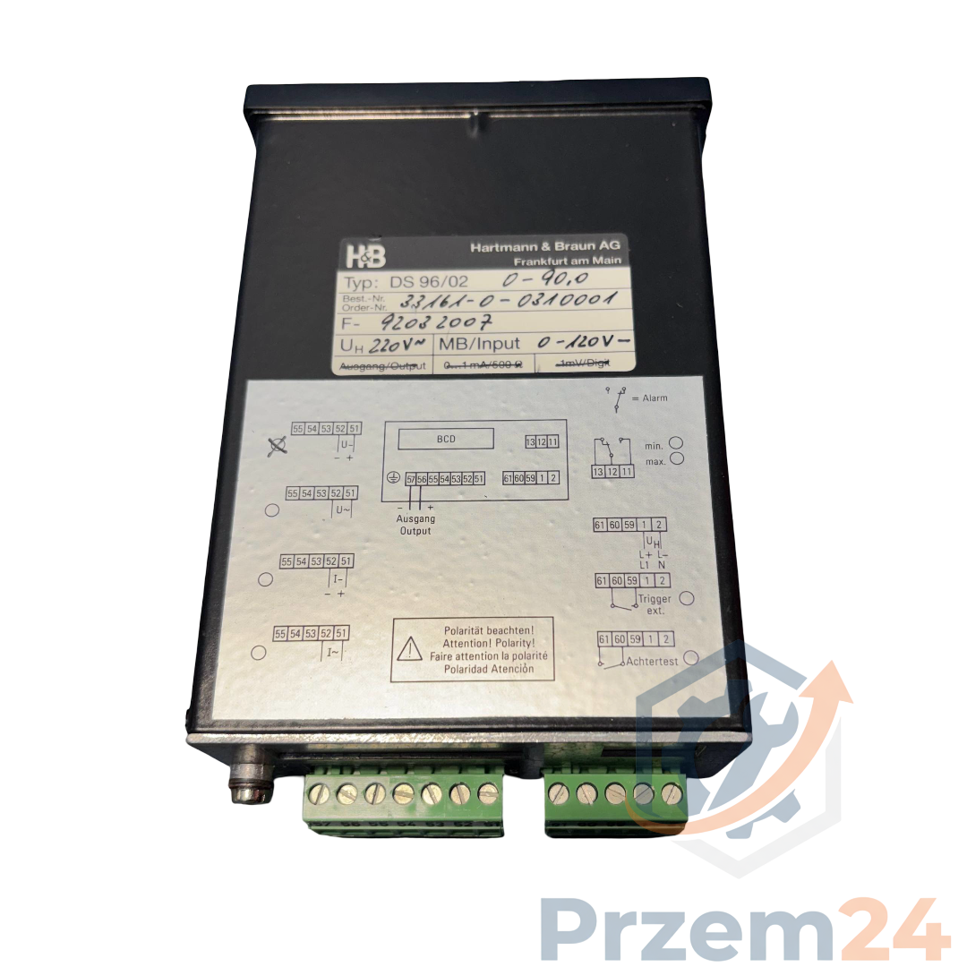 Hartmann-&amp;-Braun-DS-96-02-33161-0-0310001-Miernik-Cyfrowy