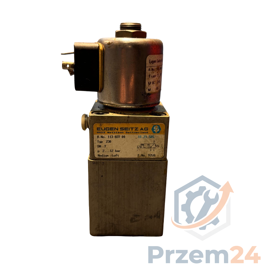 Eugen-Seitz-AG-113-837-00-Typ-230-Elektrozawór-118-006-024-P-Cewka
