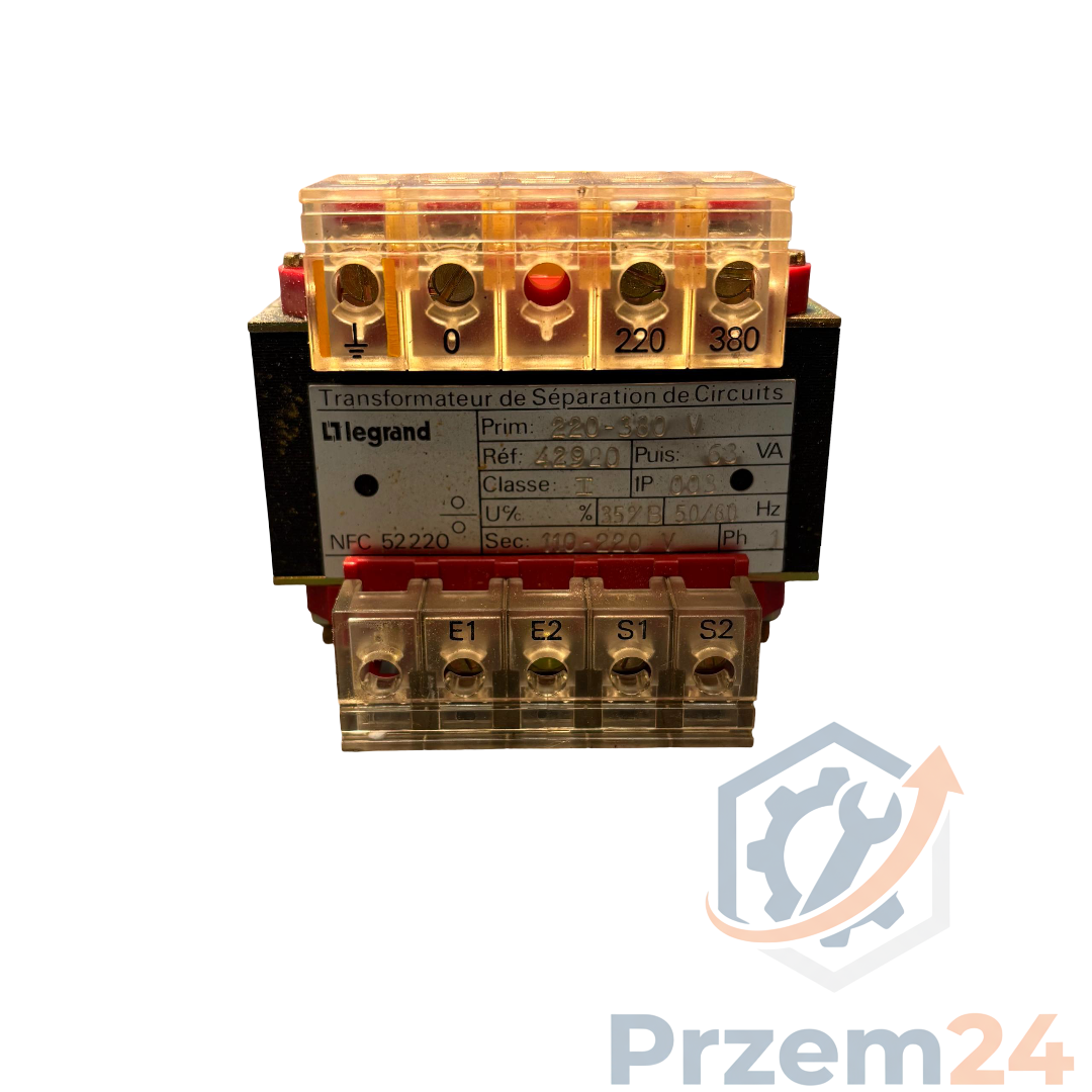 Legrand-42920-Transformator-220-360V-50-60Hz-63VA