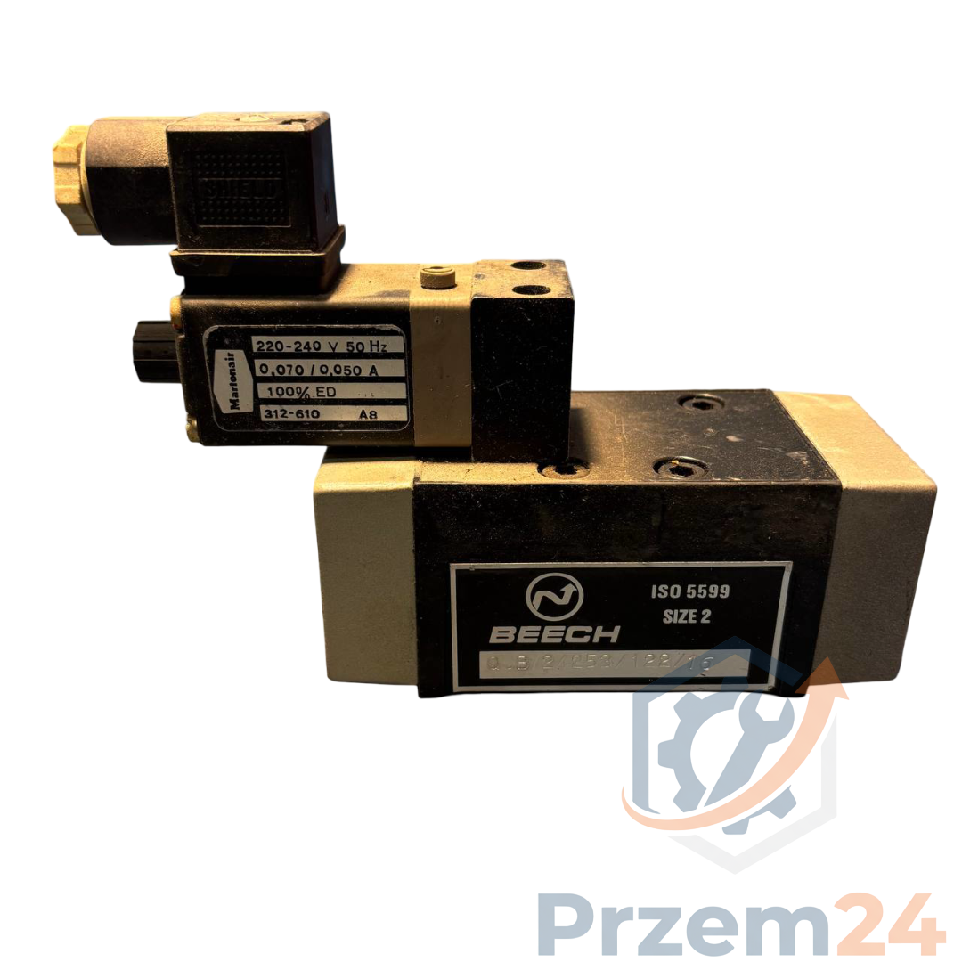 BEECH-QUB-24253-122-16-Zawór-pneumatyczny-Martonair-312-610-Cewka