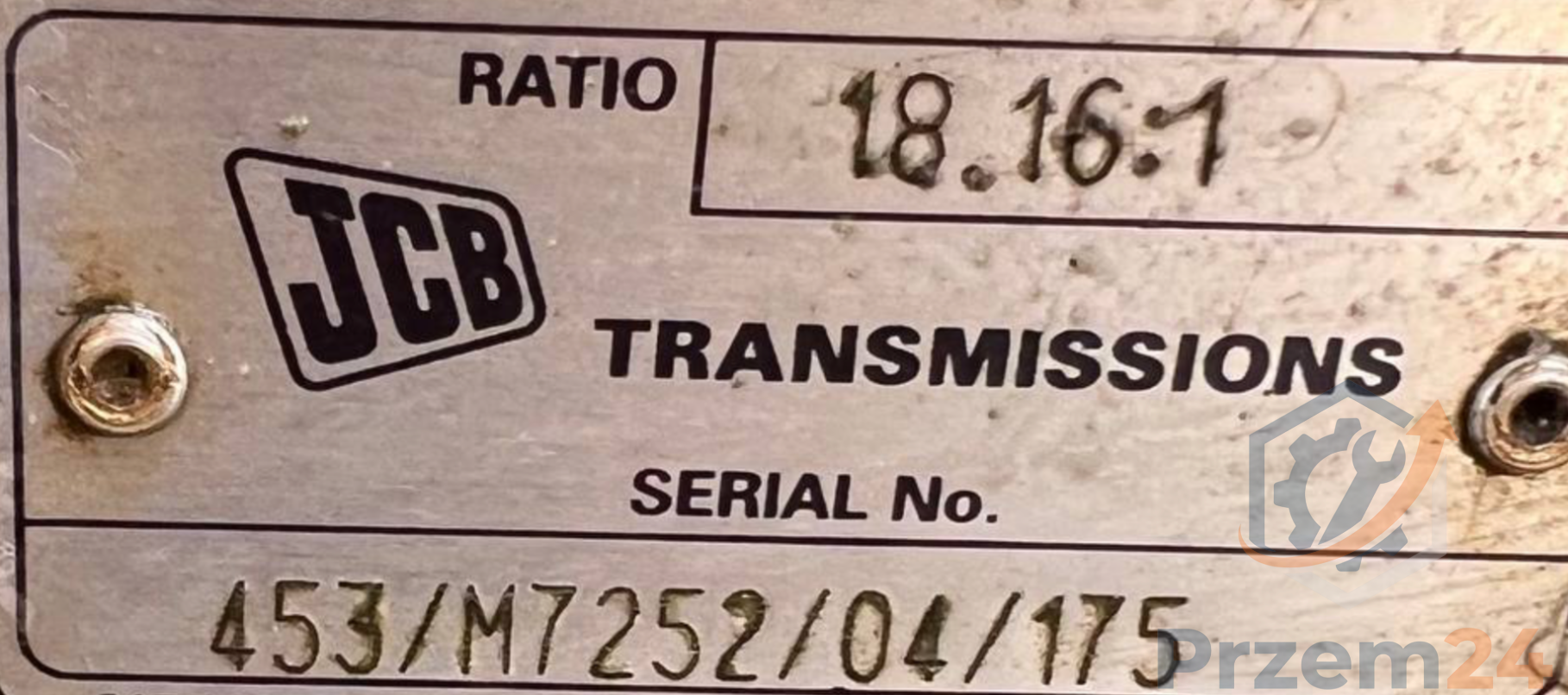 JCB-453-M7252-453-M7252-04-175-Ratio-18.16-1-Most-do-JCB-535-95