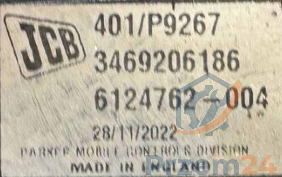 JCB-401-P9267-(Parker-3469206186)-Rozdzielacz-hydrauliczny-do-JCB-509-45-TC