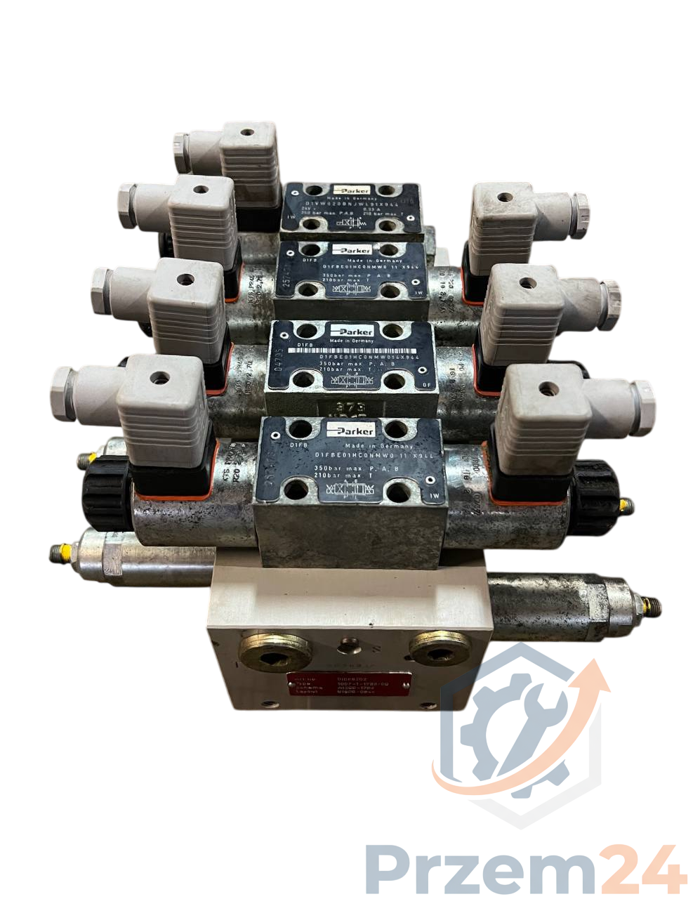 Parker-91688202-(Parker-1007-1-1733-00)-Rozdzielacz-+-Parker-D1FBE01HC0NMW0-11-X944-Zawór-+-Parker-D