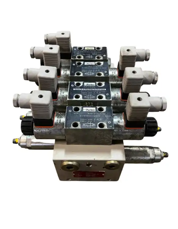 Parker-91688202-(Parker-1007-1-1733-00)-Rozdzielacz-+-Parker-D1FBE01HC0NMW0-11-X944-Zawór-+-Parker-D