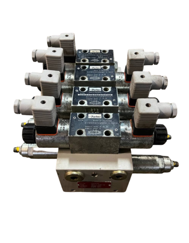 Parker-91688202-(Parker-1007-1-1733-00)-Rozdzielacz-+-Parker-D1FBE01HC0NMW0-11-X944-Zawór-+-Parker-D