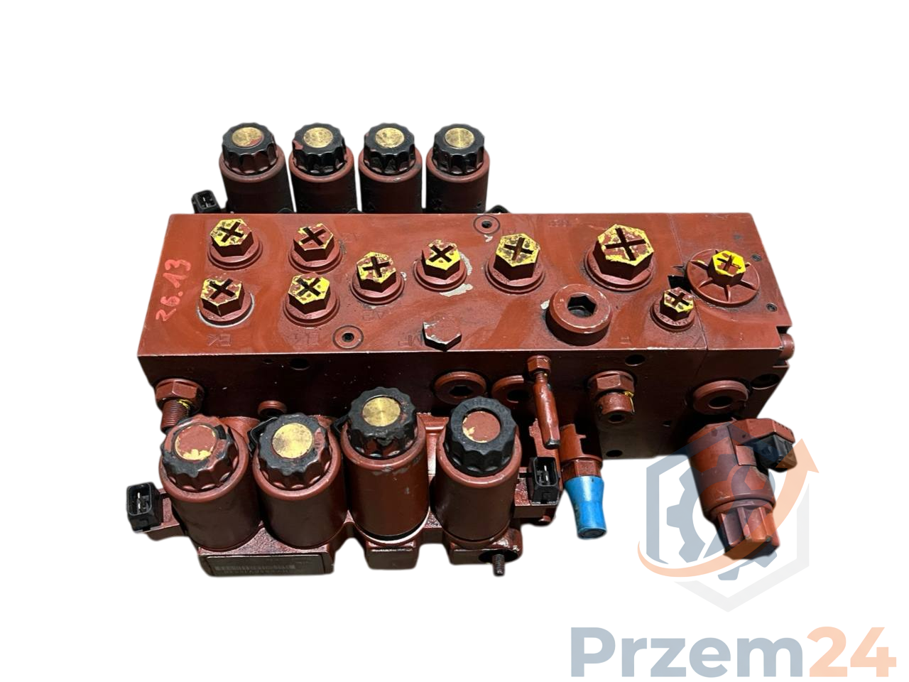 Linde-6790007561-VW12-M4-225-80V-387-E30-Rozdzielacz-hydrauliczny-do-Linde-394-H50