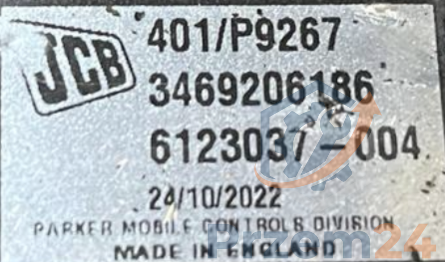 JCB-401-P9267-(Parker-3469206186)-Rozdzielacz-hydrauliczny-do-JCB-509-45-TC